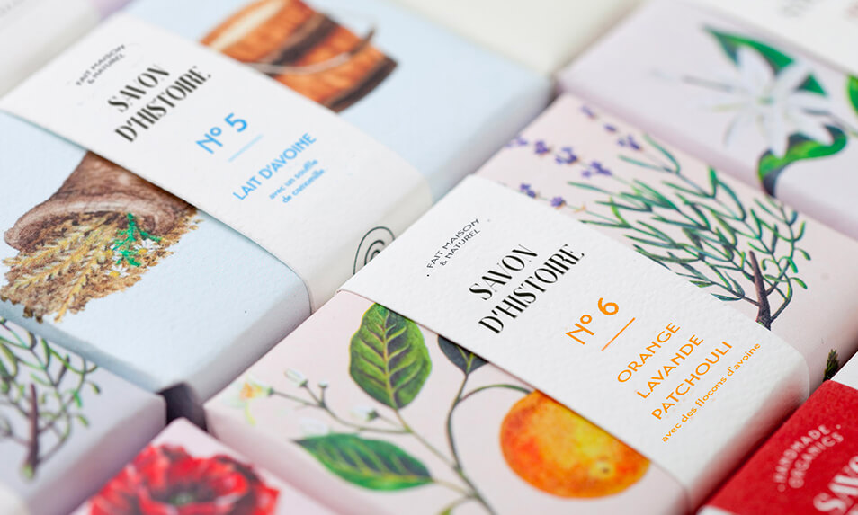 conception packaging savon maroc