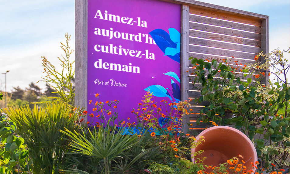 logo jardinage par infographiste freelance casablanca othmanstudio